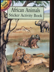 African Animals Sticker Activity Book
