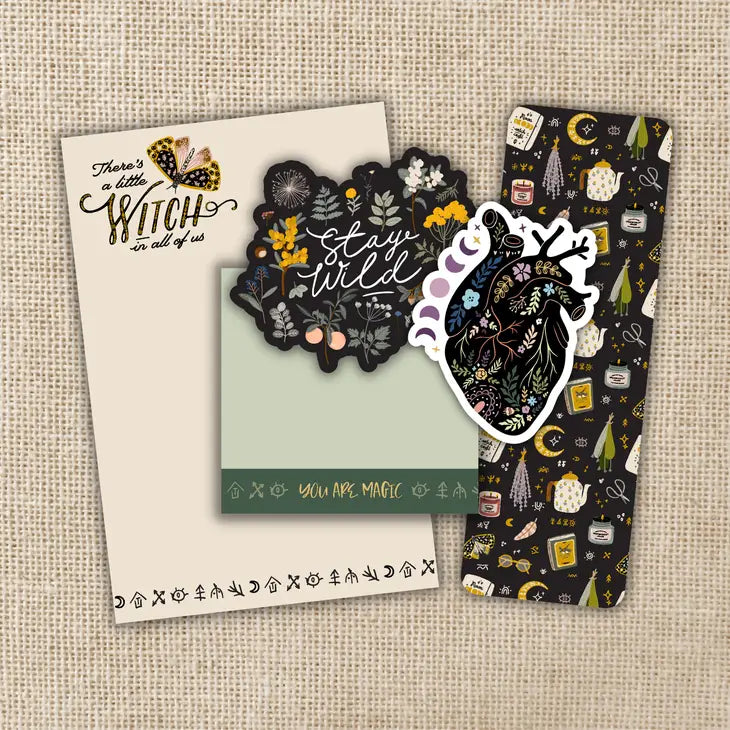 Little Witch Mystical Boxed Stationery Gift Set by Wild Lark