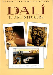 Dali : 16 Art Stickers