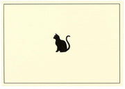 Note Cards Black Cat