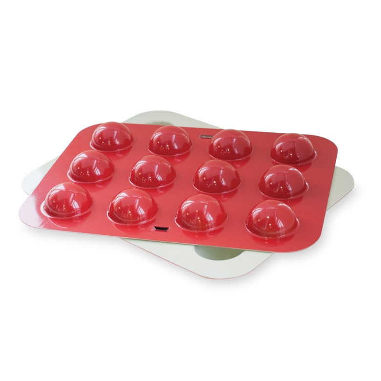 Cake Pan - Donut Hole & Cake Pop Pan - Red by Homeportonline