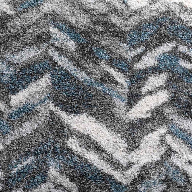Rocco Rug Chevron Motif Multi 5'1" X 7'5" by Homeportonline