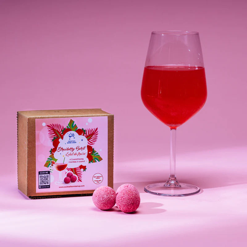Glimmer Bomb Strawberry Burst (Sold Individually) by Homeportonline