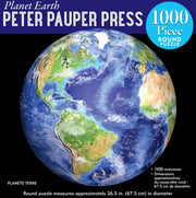 Puzzle 1000 Piece Round Planet Earth by Homeportonline