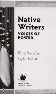 Native Writers