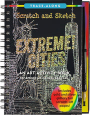 Scratch and Sketch Extreme Cities (Trace Along)
