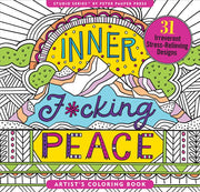 Inner F*cking Peace Adult Coloring Book (31 Stress