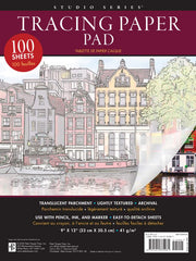 Studio Series Tracing Paper Pad (100 High-Quality Sheets)