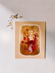 Mushy Forest - Art Print