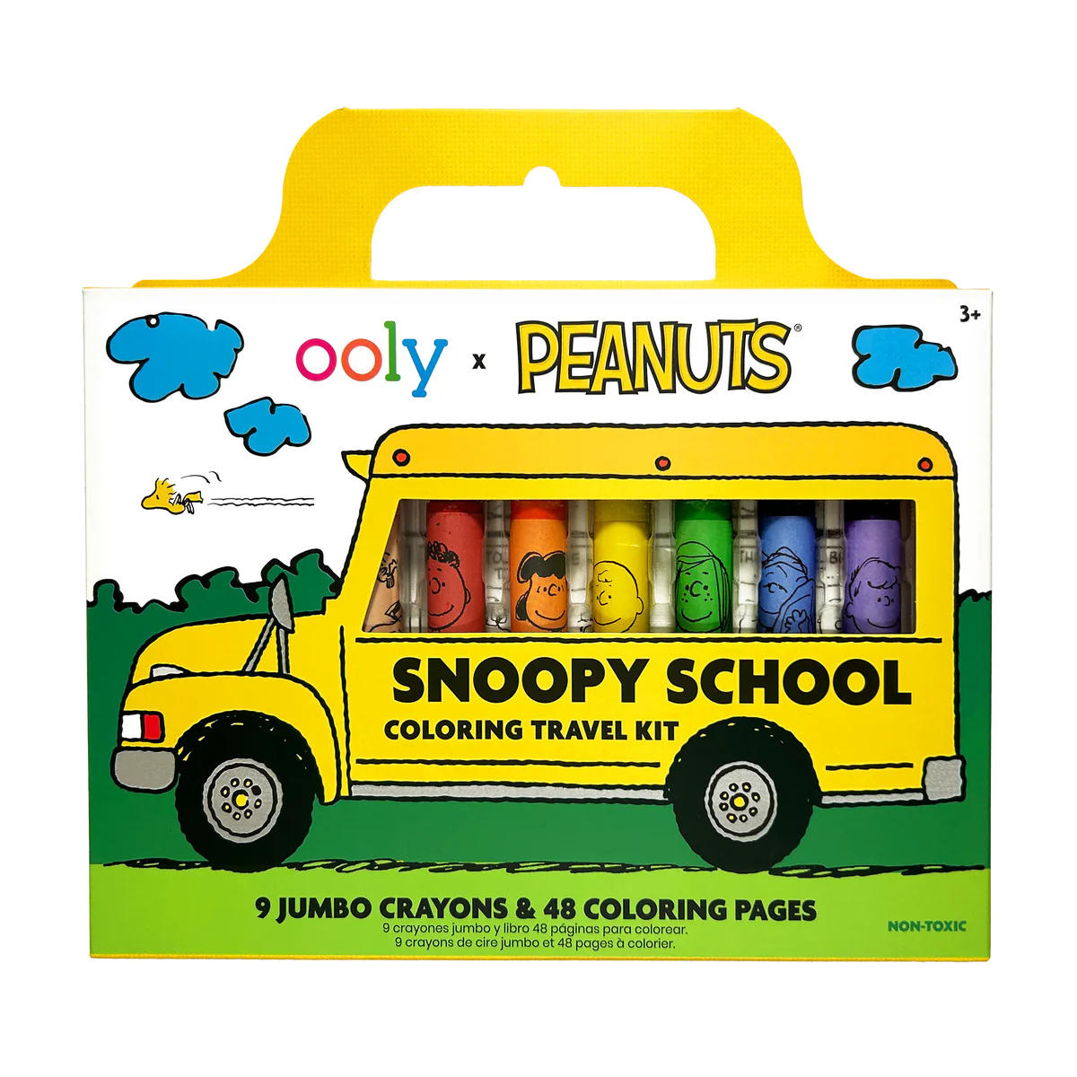 Ooly x Peanuts Snoopy School Coloring Travel Kit by Homeportonline