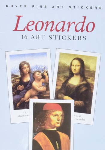 Leonardo : 16 Art Stickers