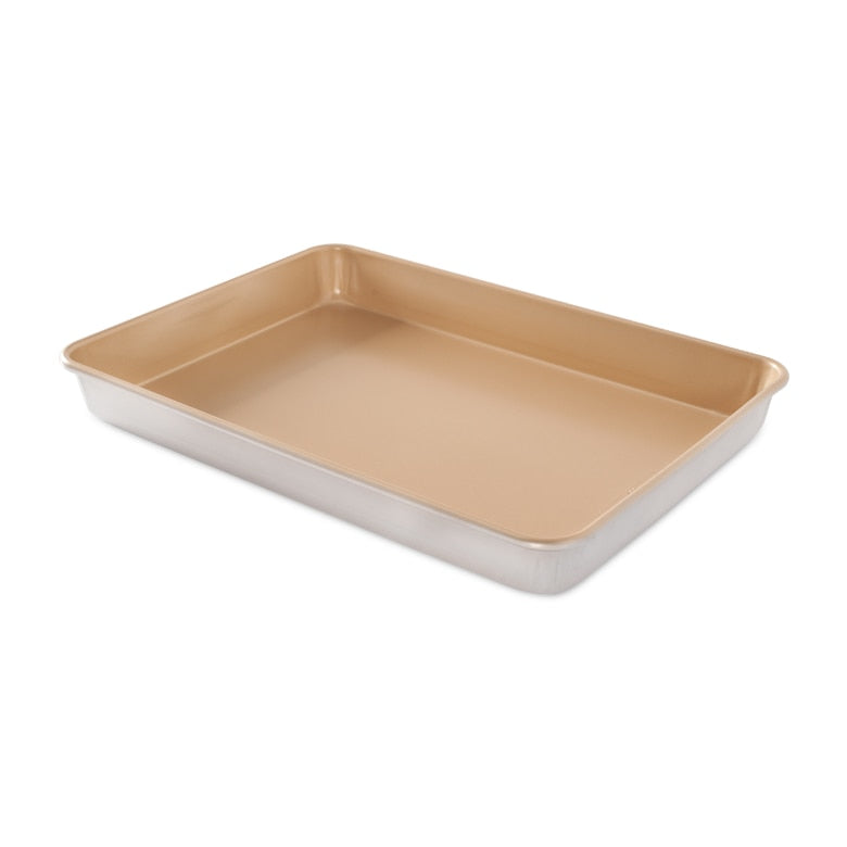 Nonstick Naturals High Sided Sheet Cake Pan by Homeportonline