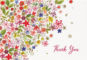 Floral Daydream Thank You Cards (14 cards, 15 self-sealing envelopes)