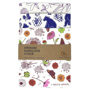 Bee's Wrap - Swedish Dishcloth 3 Pack