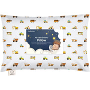 Natural Cotton Ergonomic Toddler Pillow | Construction