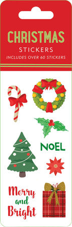 CHRISTMAS STICKER SET.