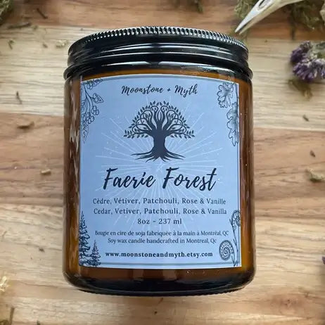 Faerie Forest, 100% Soy Wax Scented Candle