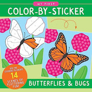 My First Color-By-Sticker Book - Butterflies & Bug