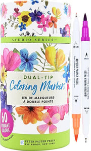 Studio Series Dual-Tip Coloring Markers (Set of 60)