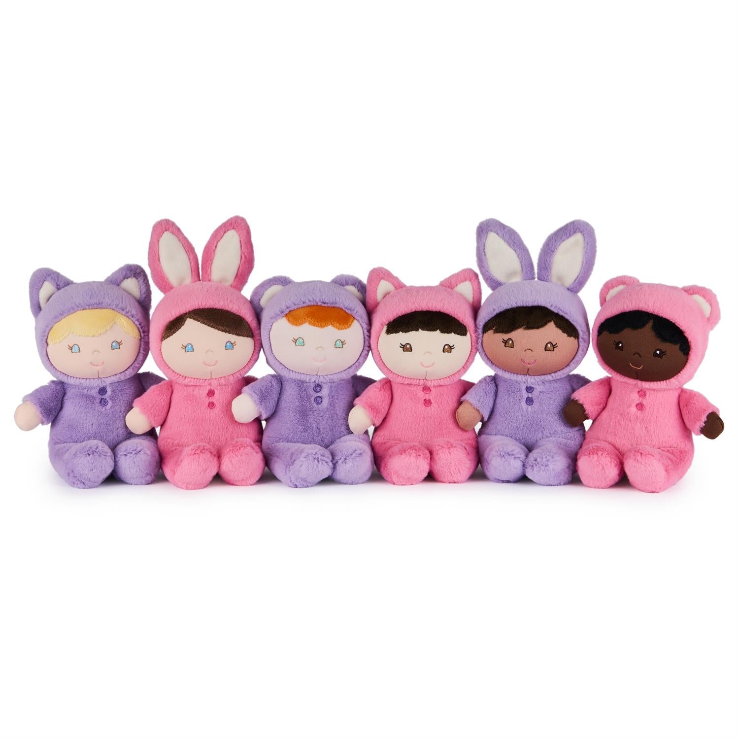 Plush Baby Doll Sustainable - Made With 100% Recycled Material (Sold Individually) Small 7" by Homeportonline