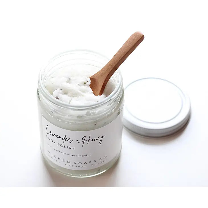 Lavender + Honey Body Polish by Wild Lark