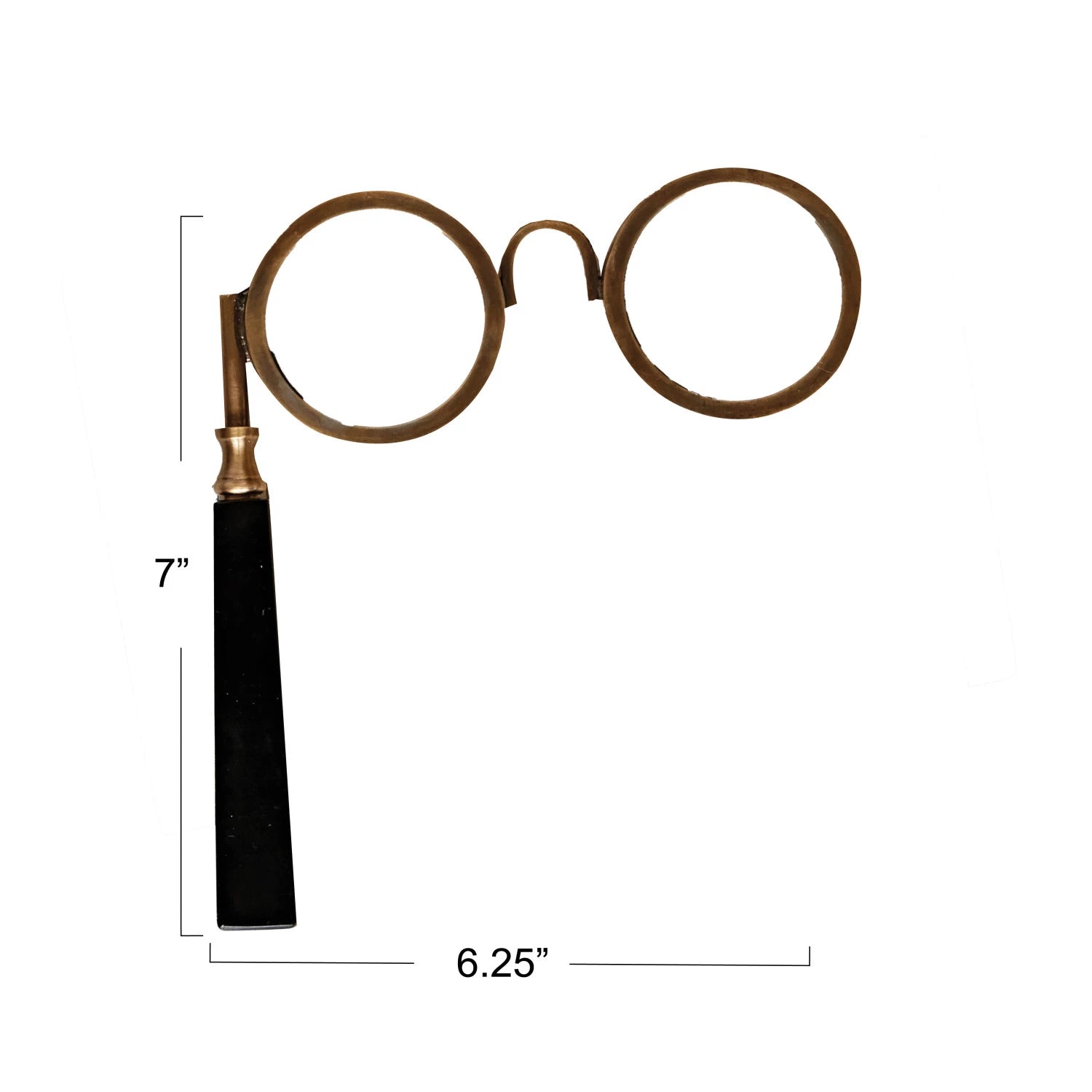 Magnifying Glass Spectacle 6.25"l x7.25"h by Homeportonline