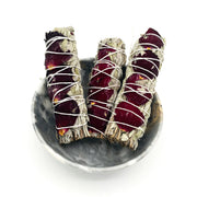Green Sage and Rose Smudge Bundles