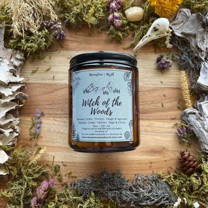 Witch of the Woods, 100% Soy Wax Scented Candle