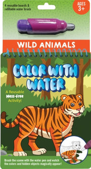 Color With Water - Wild Animals (Includes Mess Fre