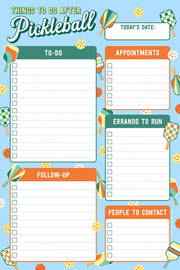 Pickleball Note Pad (60 sheets)