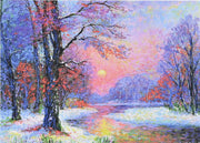 Winter Daybreak Deluxe Boxed Holiday Cards (20 cards, 21 self-sealing envelopes)