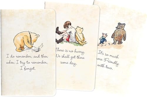 Winnie-The-Pooh Jotter Notebooks (Set of 3)