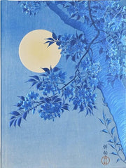Journal Bookbound Blossoming Cherry on a Moonlit