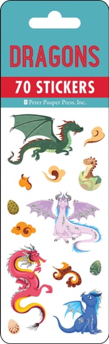 Dragons Sticker Set (over 70 stickers) (Sticker Sheets)