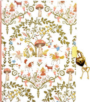 Enchanted Forest Locking Journal (Diary with Lock)
