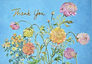 Garden Blooms Thank You Notes (14 cards, 15 self-sealing envelopes)