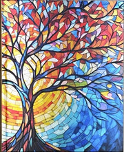 Stained Glass Tree of Life Journal (Diary, Notebook)