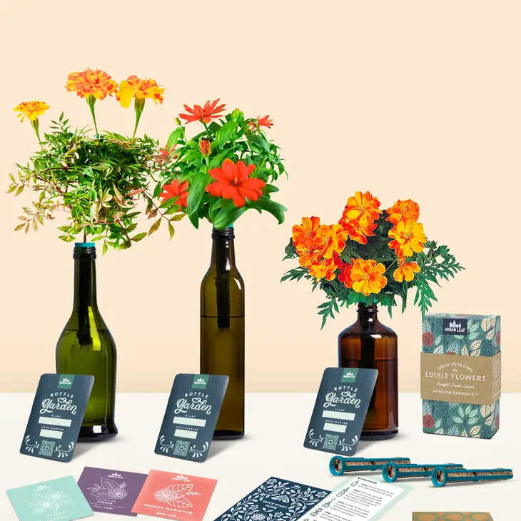 Urban Leaf Edible Flowers Garden Kit