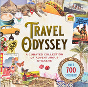 Travel Odyssey Sticker Book (Over 700 Stickers!): A Curated Collection of Adventurous Stickers