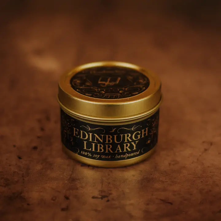 Edinburgh Library - Soy Wax Jar Candle