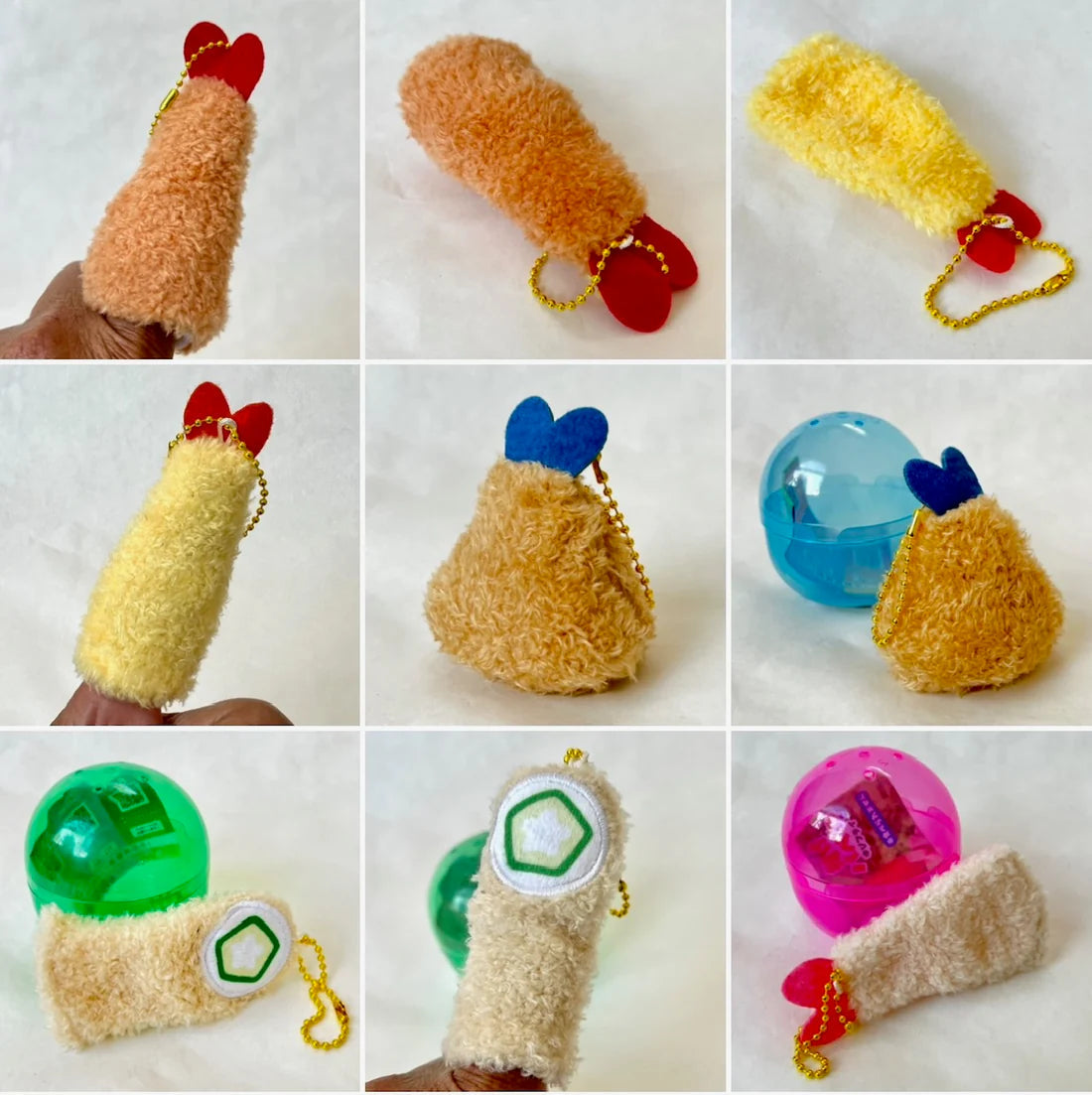 Gashapon Capsule For All Ages Tempura Finger Puppet (Sold As An Individual Capsule) by Homeportonline