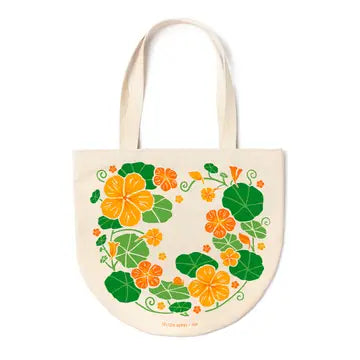 Round Canvas Tote