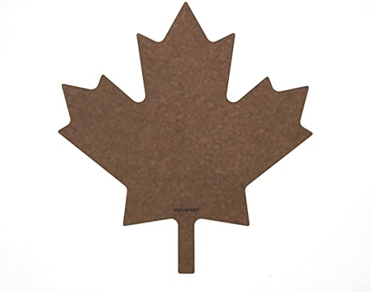 Maple Leaf Composite Cutting Board by Kiss the Cook