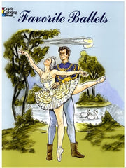 Favorite Ballets Coloring Book