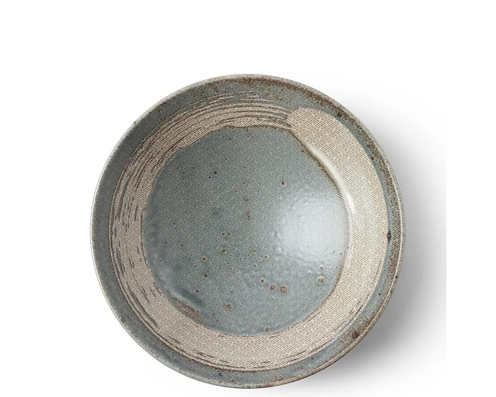 Enso Green Serving Bowl by Kiss the Cook