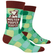 Blue Q Mister Pooper Scooper Men's Crew Socks