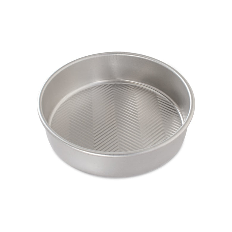 Naturals Prism Textured Round Layer Cake Pan 9in by Homeportonline