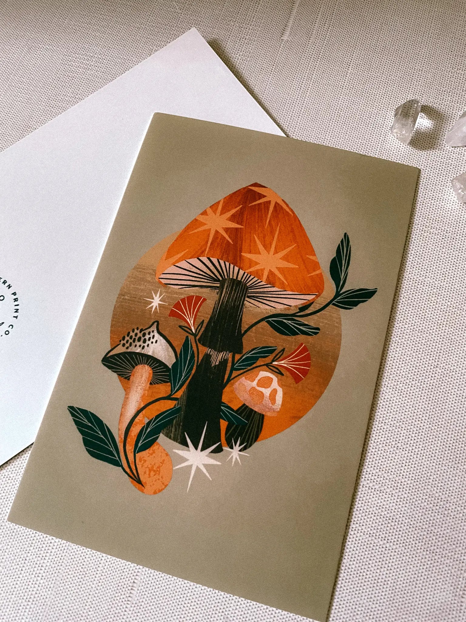 Mushy Sunset - Postcard Print