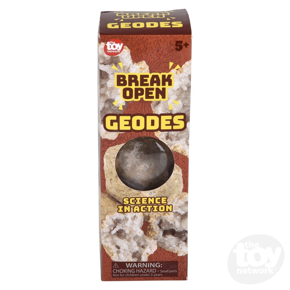 Geodes Break Open Set of 3 Boxed by Homeportonline