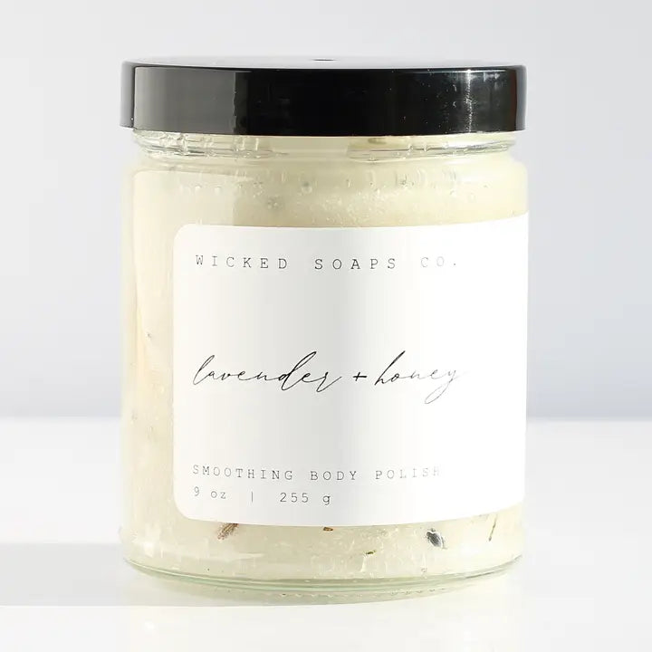 Lavender + Honey Body Polish